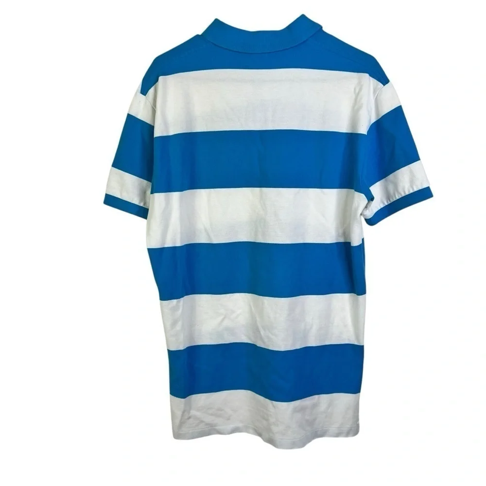 Polo by Ralph Lauren Blue and White Striped Men's Shirt size M